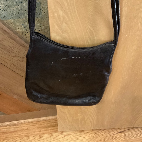 Vintage leather and skin bag. Very unusual! - Picture 3 of 6